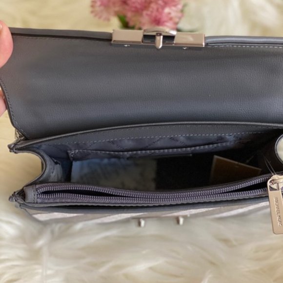 Michael Kors Rose MD Flap Shoulder Bag - Picture 8 of 8